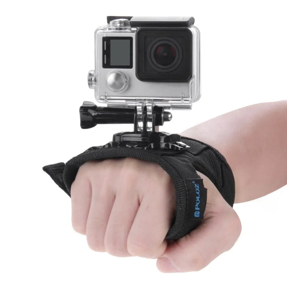 Перчатки с поворотом на 360 градусов ремешок руку для GoPro Hero 8 7 6 5 Yi 4K SJCAM EKEN H9 DJI OSMO