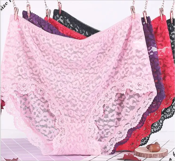 Сексуальное женское нижнее белье кружевные трусики для женщин большие размеры