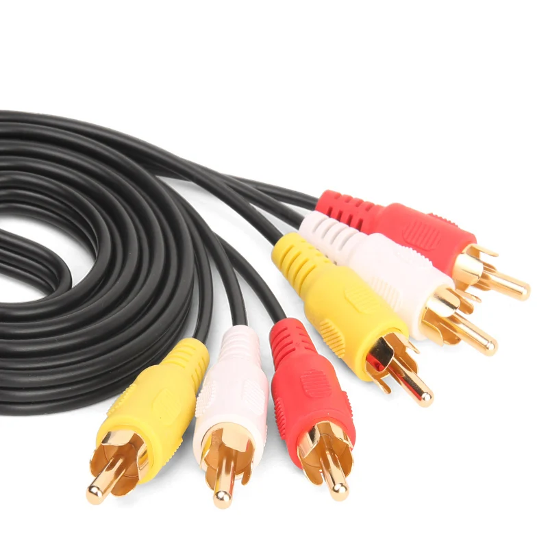 Aux RCA HDMI тройной Джек к 3RCA композитный toslink HiFi Аудио Видео AV кавалль цифровой