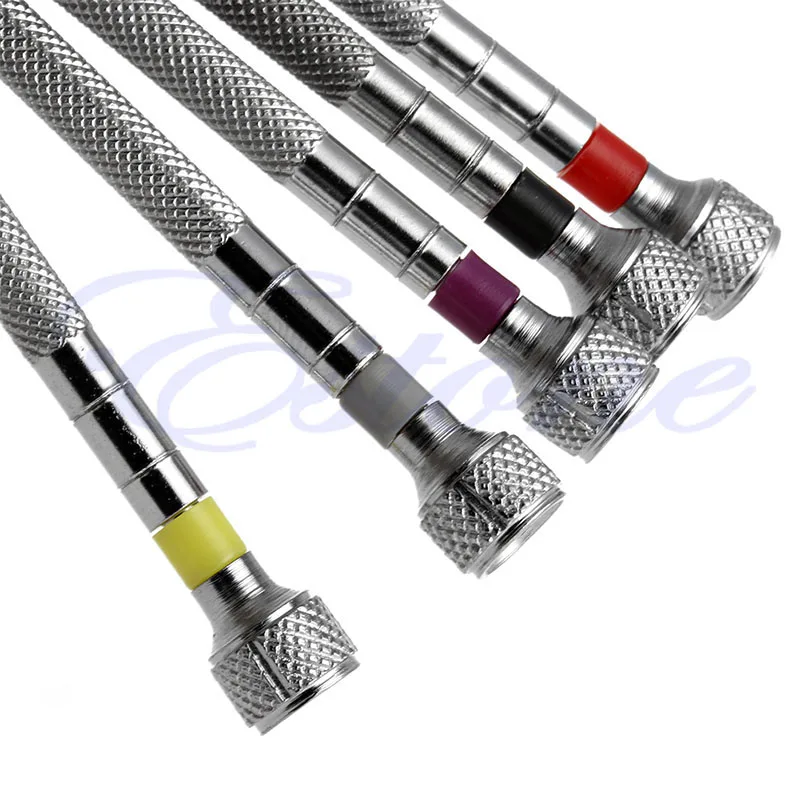 5 шт./компл. отвертка очки часы Ювелирный инструмент для ремонта часов точность