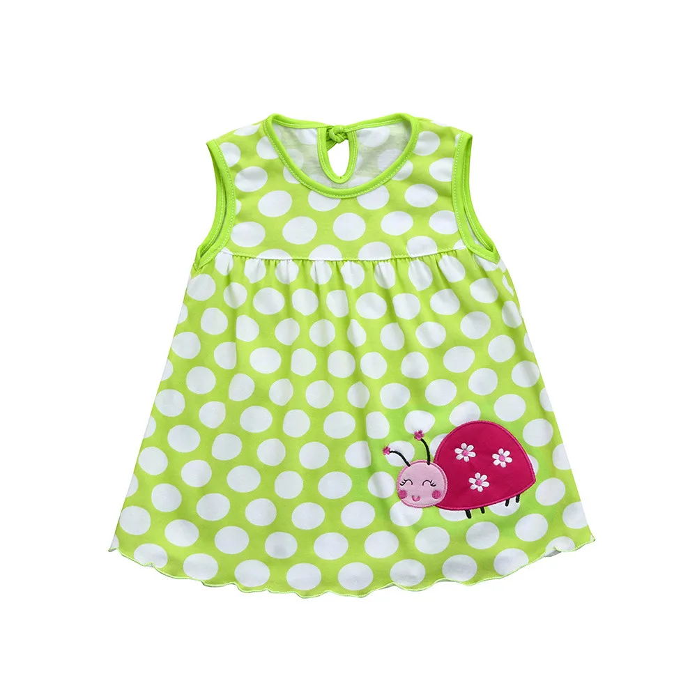 Baby Short Sleeve Floral Top Shorts Set Toddler Cute Cotton Flower Children Dot Striped Tees Dress T-Shirt Vest | Детская одежда и