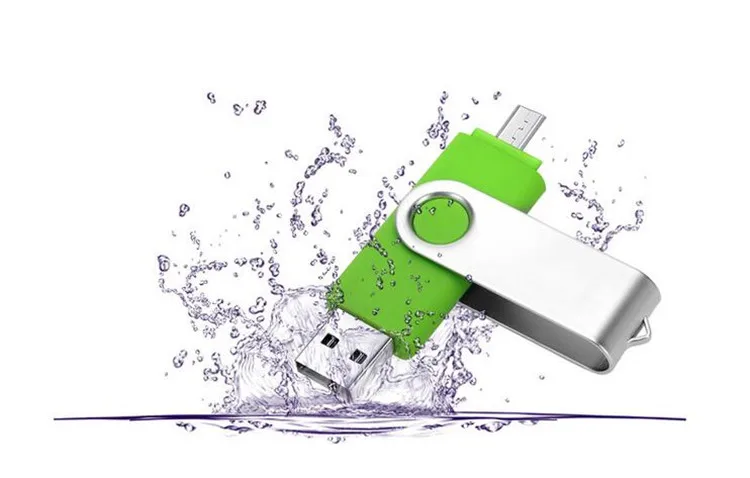 Двойной Порты и разъёмы смарт телефонов OTG USB флеш накопитель 64Гб флэш 32 ГБ Флэшка