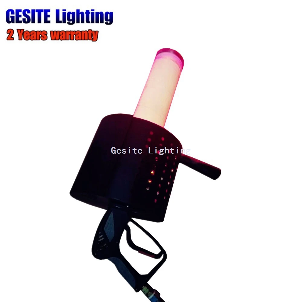 LED CO2 JET Party Gun 7 видов цветов Cannon FX Stage Streamer Machine|Эффект освещения сцены| |