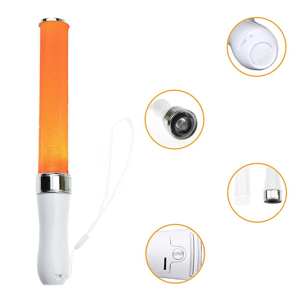 Светящаяся светодиодсветильник палочка на батарейках 15 цветов|Сверкающие