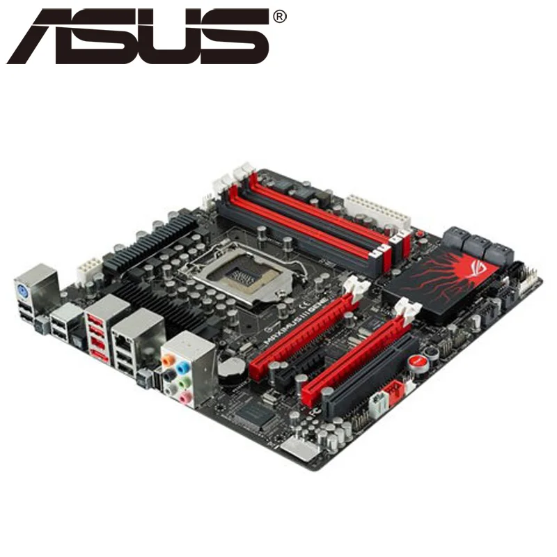 Материнская плата Asus Maximus III Gene рабочего P55 разъем LGA 1156 i3 i5 i7 DDR3 16 г ATX UEFI BIOS
