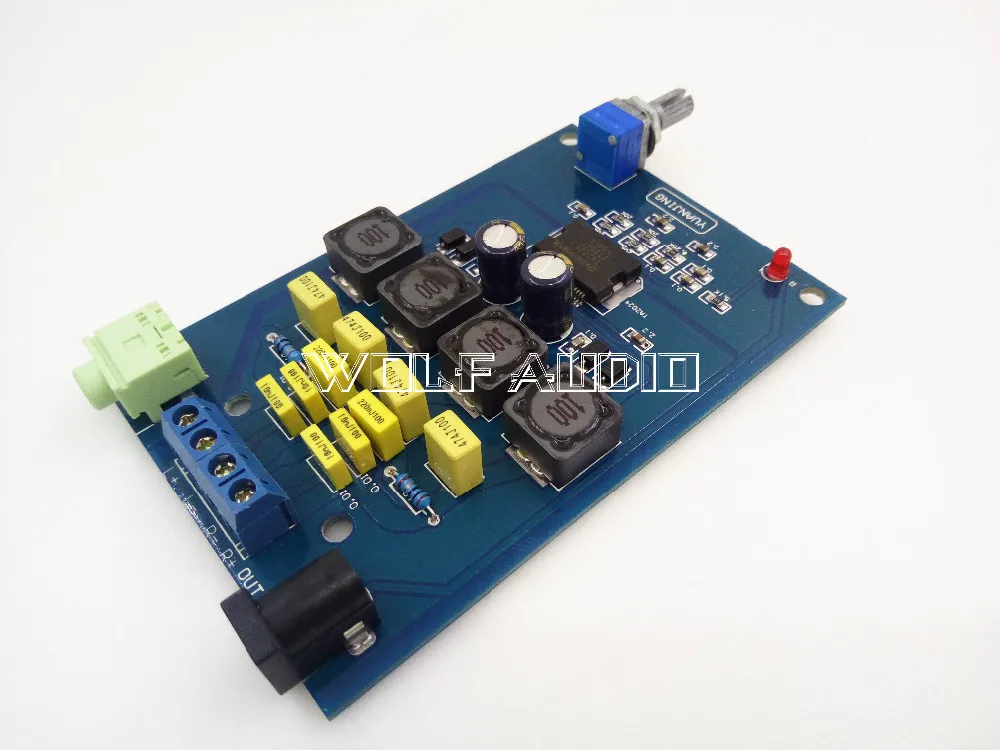 Новый список Hi Fi Tripath TA2024 Mini Class T стерео цифровая плата усилителя маленький