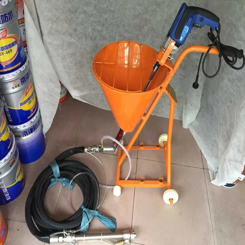 JBY750 Электрический раствор штукатурки распыления машина для цемента|mortar spraying