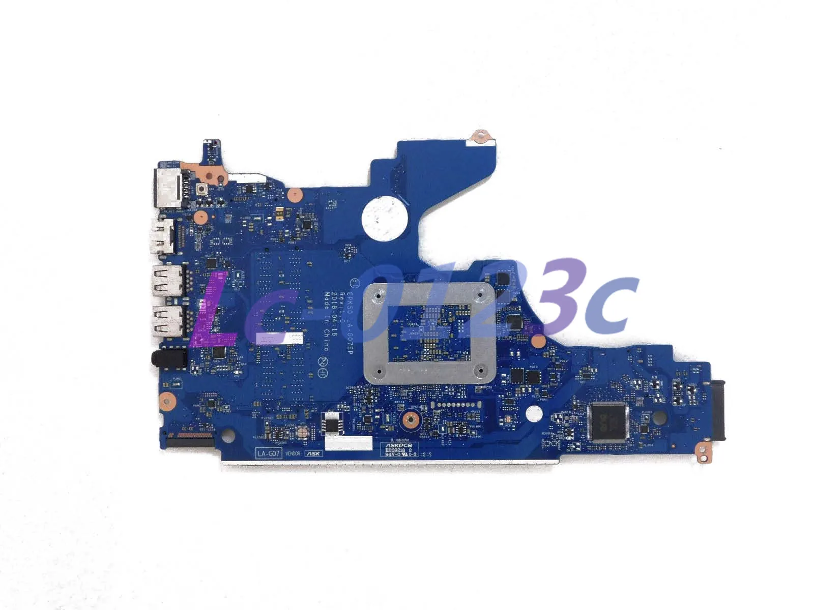 Fulcol для hp EliteBook 15 DA Материнская плата ноутбука I5 8250U Процессор LA G07EP L20369 601