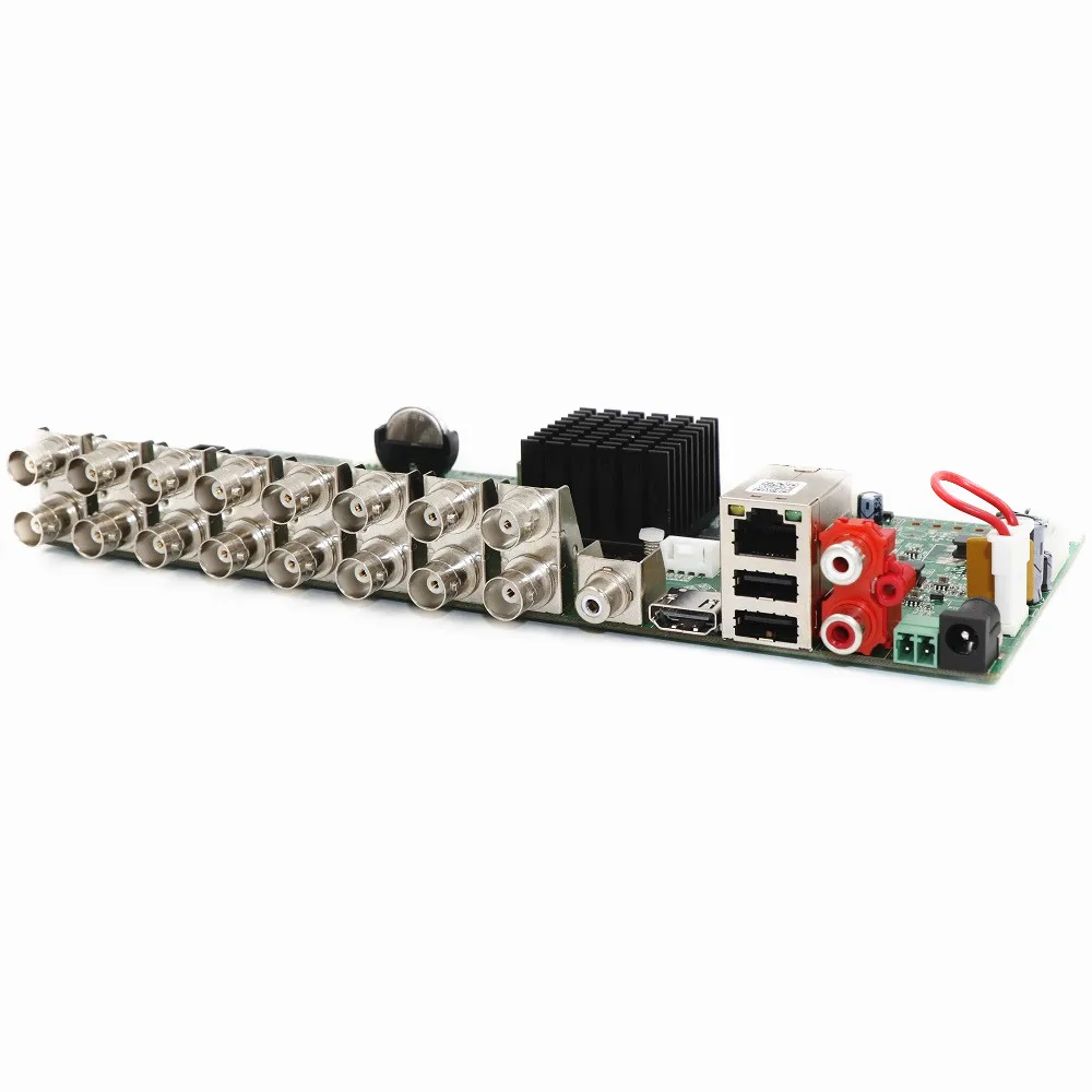 CCTV 16CH DVR H.265 сети видео Регистраторы 16 каналов 5MP XVI/AHD/CVI/TVI/IP шесть сигналы Hybrid NVR