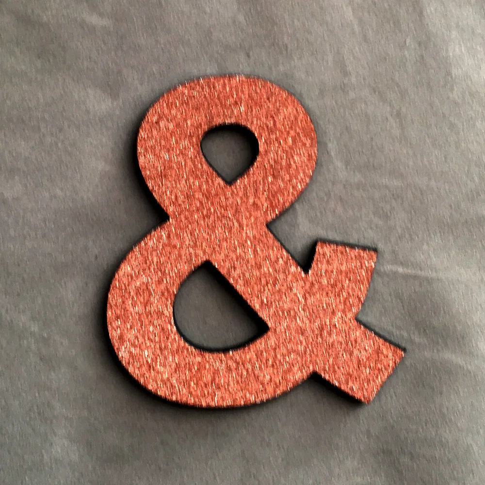 symbol 9 см/3,5" ПВХ медный верхний кейс английские буквы интерьерные стены Сад Свадебные декоративные алфавит экологически чистые буквы - Цвет: symbol