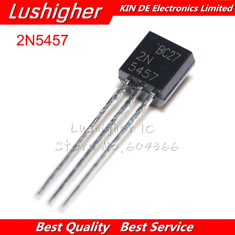 10 шт 2N5457 TO92 5457 TO-92 транзистор | Электронные компоненты и принадлежности