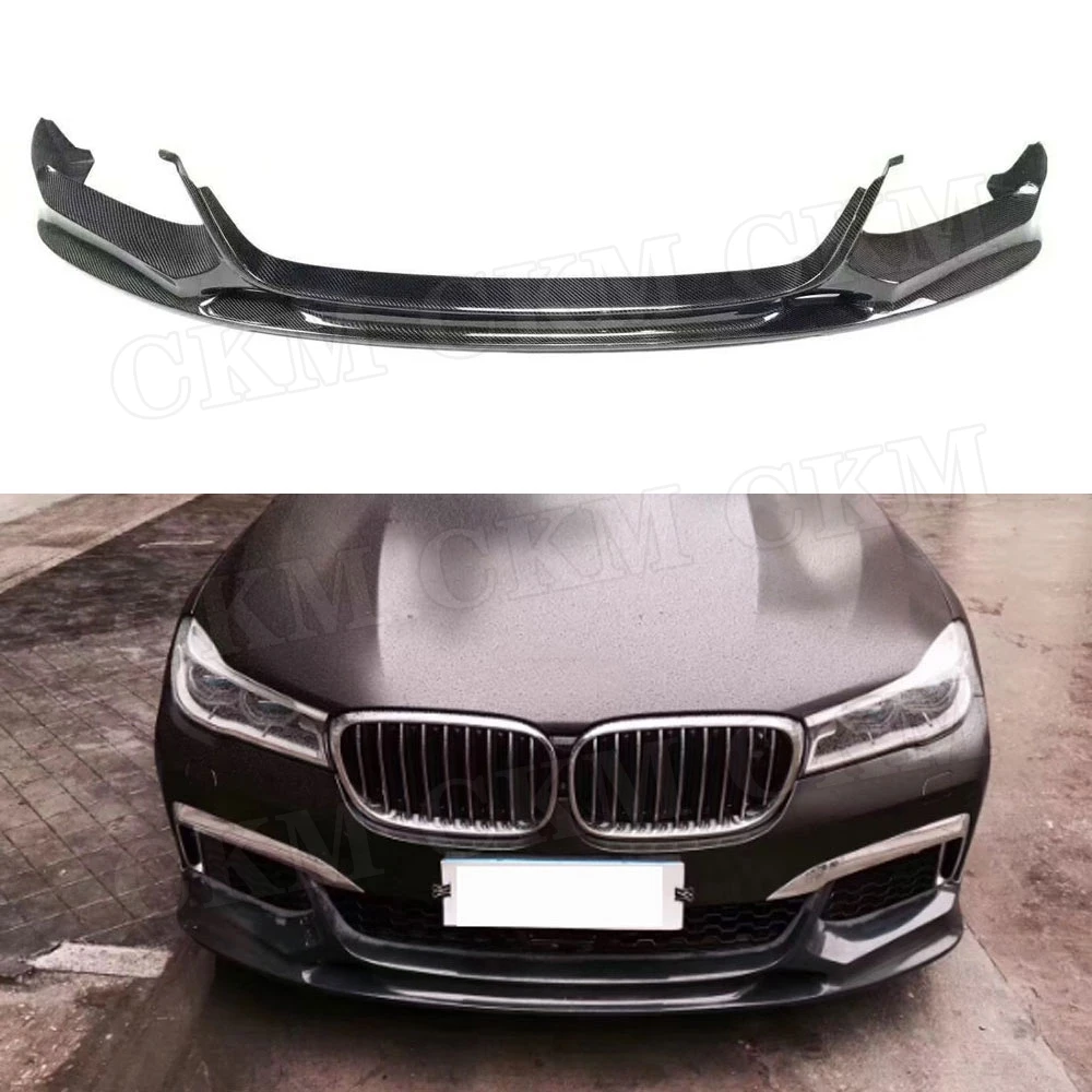 Передний бампер из углеродного волокна для BMW 7 серии G11 G12 730i 740i M760 M Sport 2015 2018 FRP 3D
