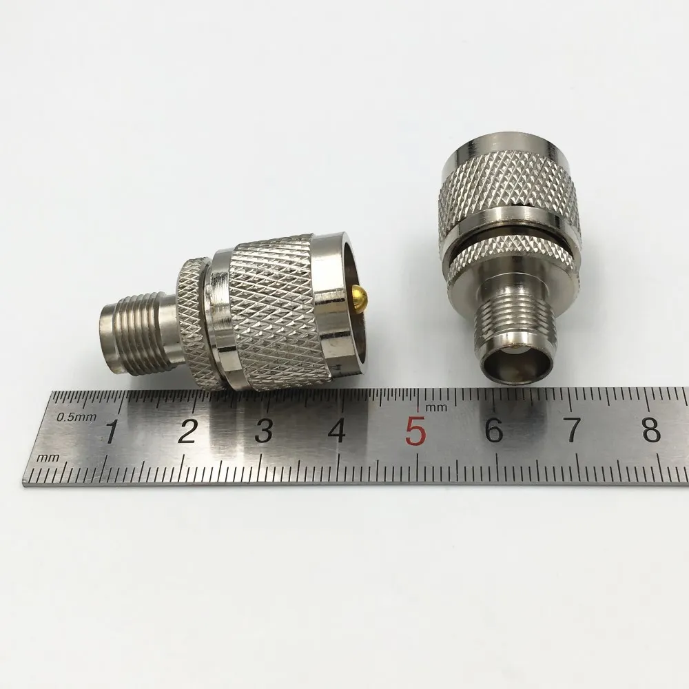 1 шт. латунный UHF PL259 штекер PL 259 разъем к TNC Гнездовой RF коаксиальный прямой