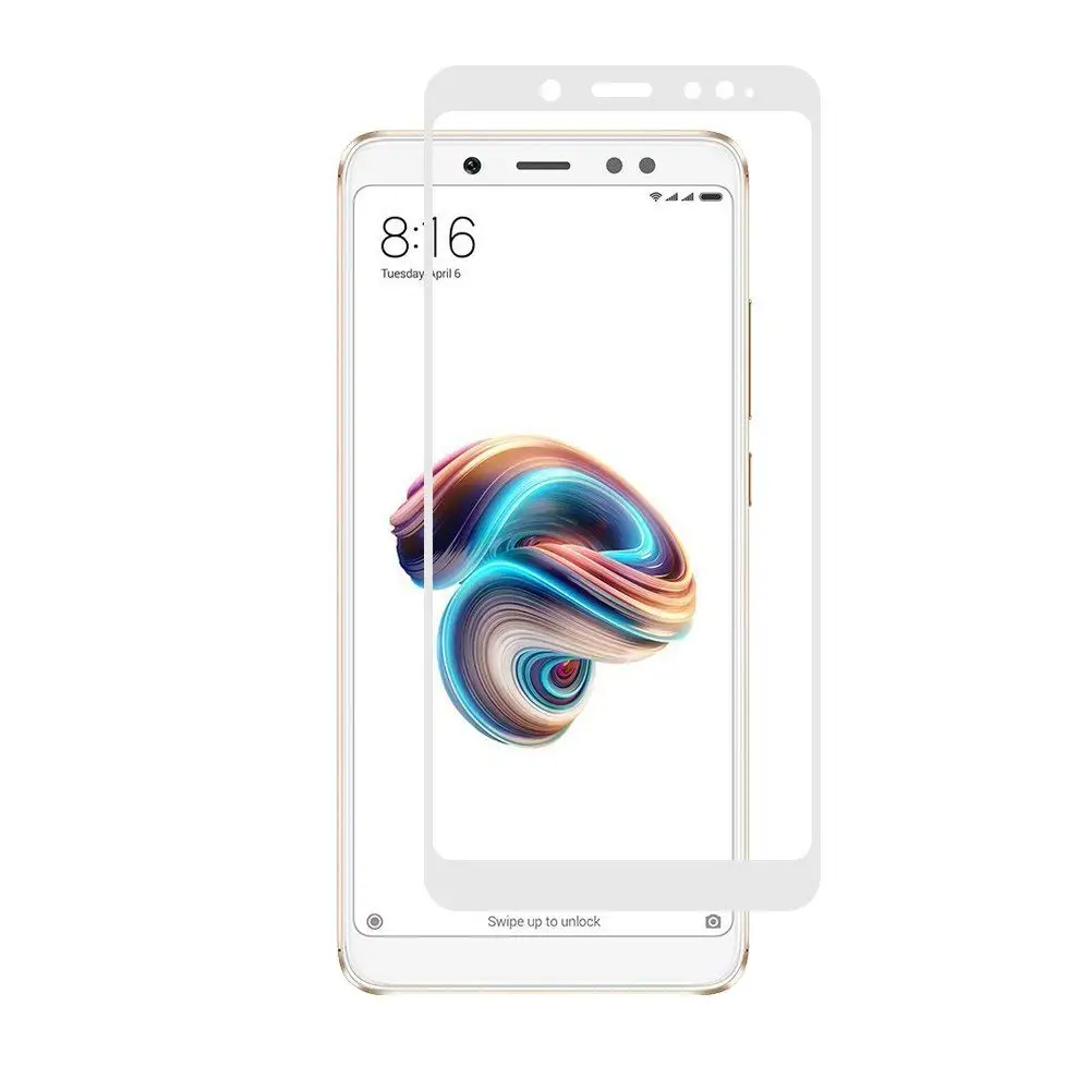 HD экран закаленное защитное стекло Xiaomi Redmi Note 5 Pro 5A защита экрана полное покрытие |
