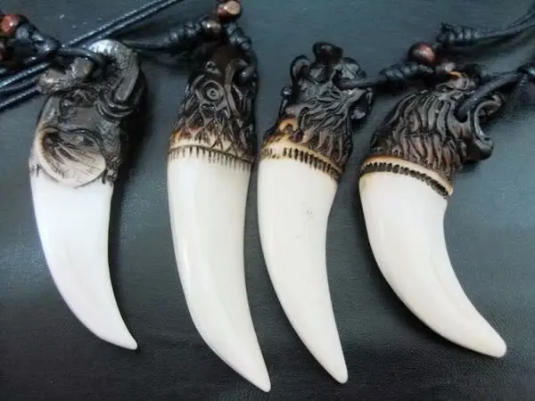 5 шт. древнего племени амулет ручной работы в этническом стиле Цепочки и ожерелья