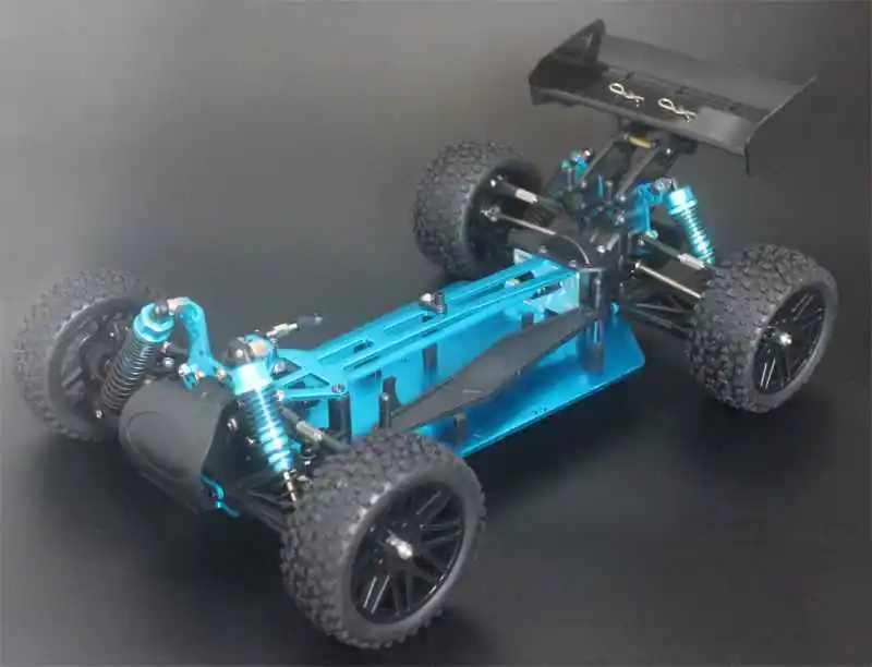 Обновленная версия Шасси 4WD радиоуправляемая модель автомобиля 1/10