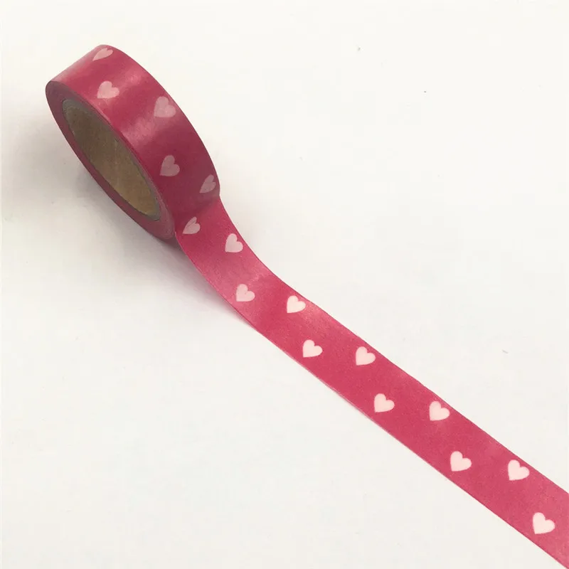 15mm*10m Japanese Washi Masking Tape Set Petal Animal Paper Pattern Decorative Scrapbooking Adhesive Diy | Канцтовары для офиса и