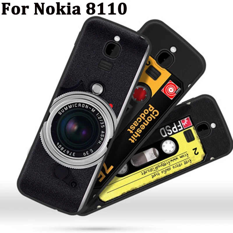 2 шт для Nokia 8110 чехол мягкий s Nokia8110 Ретро телефона TA 1059 оболочка TA1059 coque|Бамперы| |