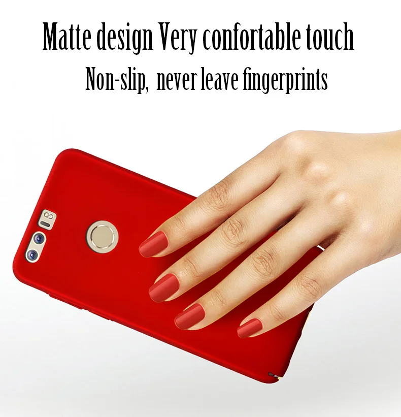 SIXEVE Matte Hard Case For Huawei Honor 6c Mate 8 9 5A Enjoy6S PC Phone Cover Hawei Mate8 Mate9 Y5 2017 Y6 II bumper Housing |