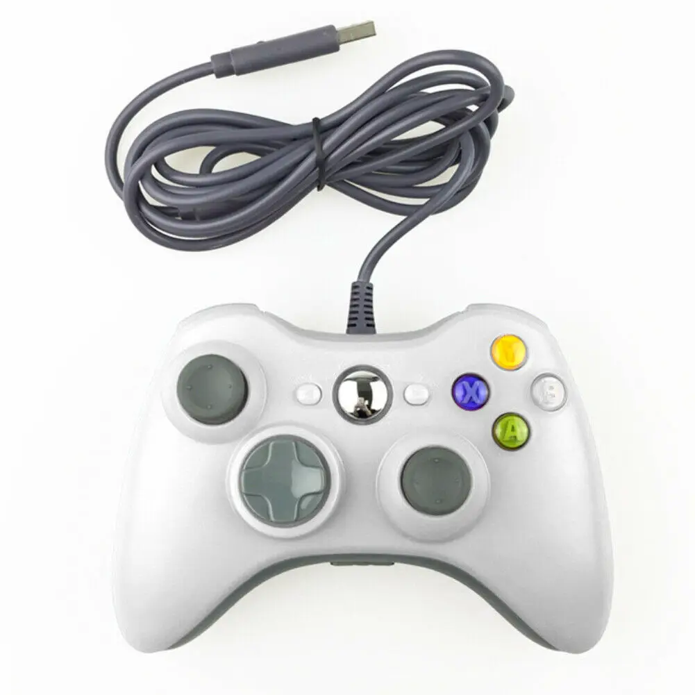 Данных лягушка USB проводной геймпад для Xbox 360 контроллер Джойстик для официальный Microsoft PC контроллер для Windows 7 8 10