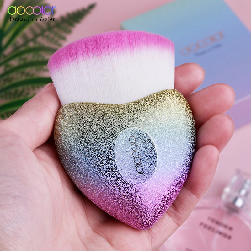 Docolor Multi-function Powder Brush Contour Face Makeup Brushes Synthetic Hairs Fantasy Cosmetics Tool Pincel Maquiagem | Красота и