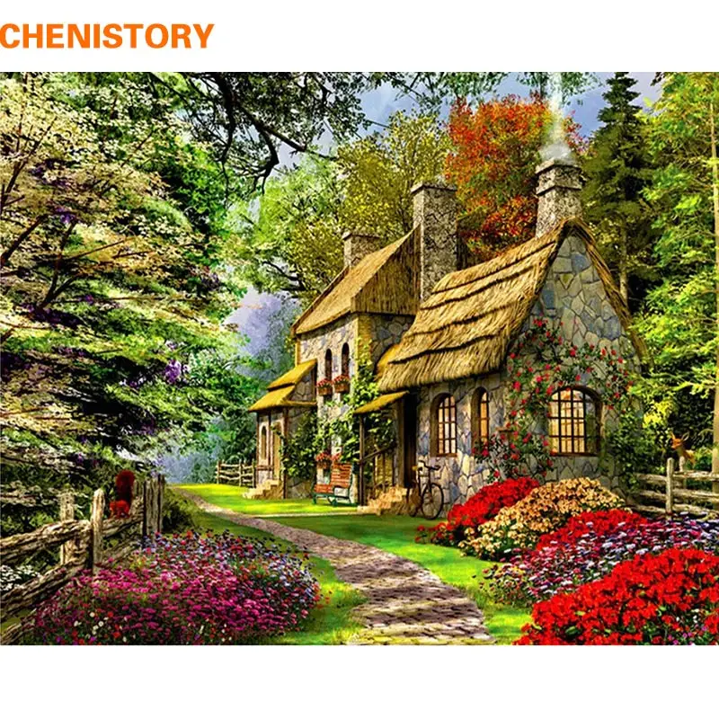 4 CHENISTORY Безрамная балетная танцовщица Сделай Сам краска по номерам Акриловая Краска на холсте Ручная Краска ed масляная краска для домашнего декора искусство - Цвет: 4