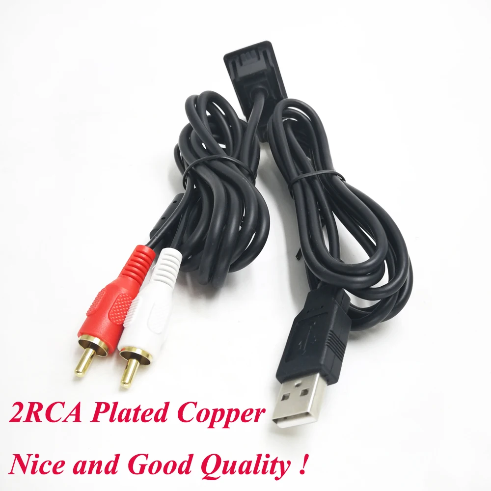 Стерео кабель Biurlink 100 см 3 5 мм USB RCA гнездовой 2RCA мужской для автомобиля лодки Honda