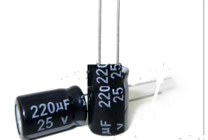 

Конденсатор 25 v220uf 220 uf25v Материнская плата: пластина высокого давления объем 6x12