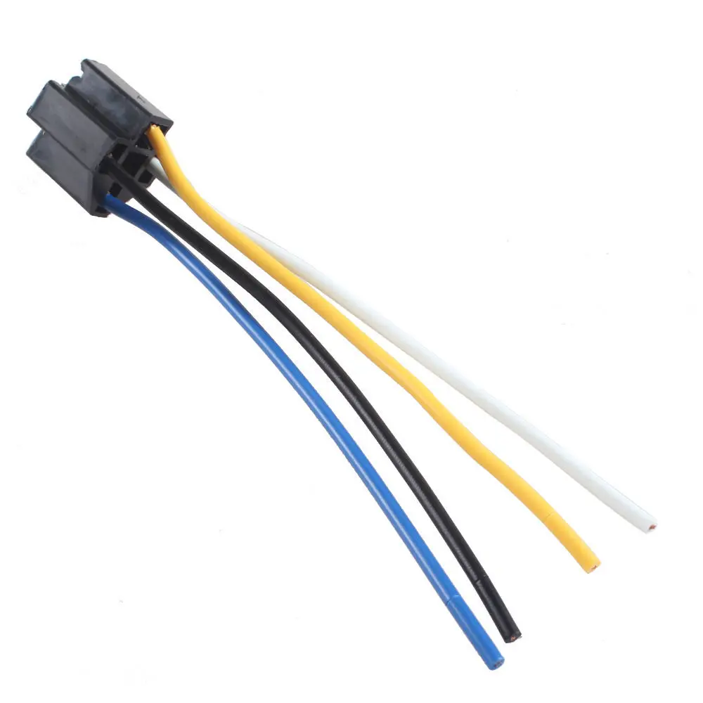 Усиленное реле для автомобиля 12 В 40 А 4 контакта|wire 5 way switch|wire cigarette lighter carcar wire harness |