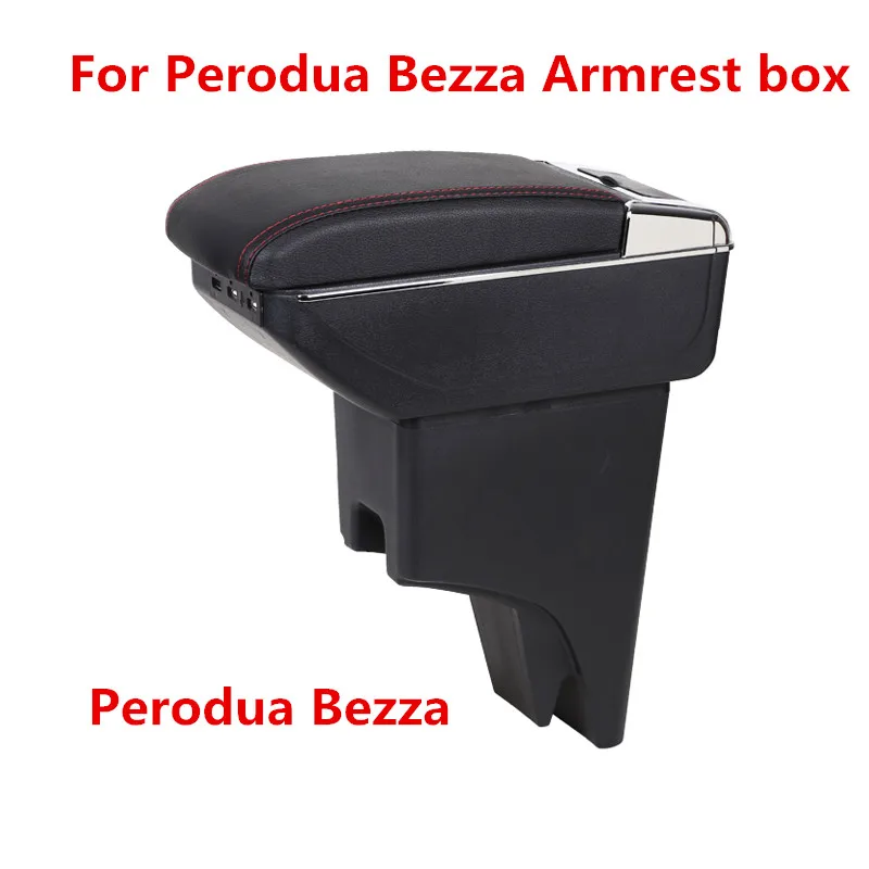 Подлокотник для Perodua Bezza центральный контейнер хранения с подстаканником