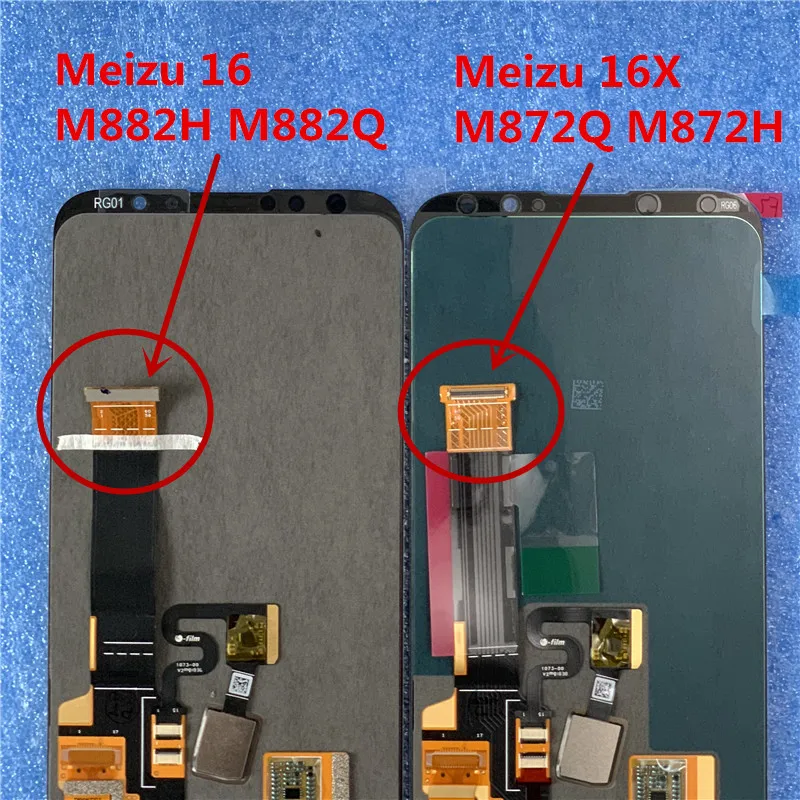 Axisinternational для 6," Meizu 16X16 X M872Q M872H AMOLED ЖК-дисплей с рамкой+ сенсорный экран панель дигитайзер