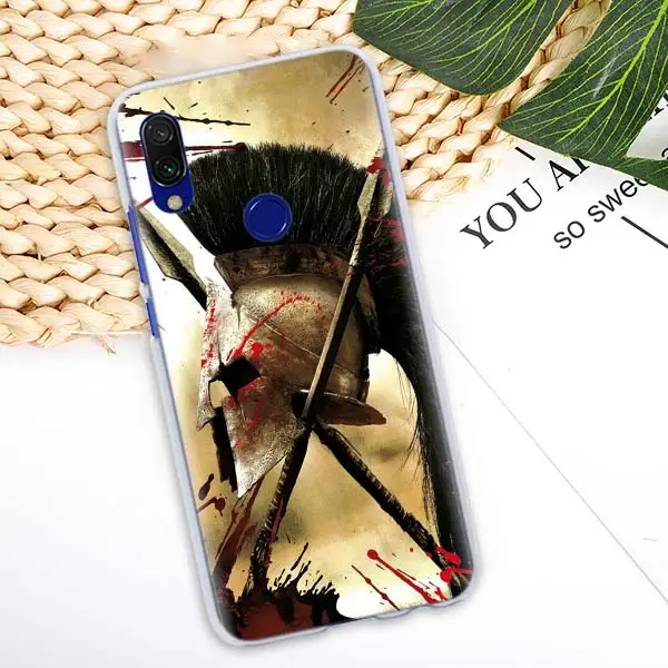 13 Спартанского воина King чехол для Xiaomi Redmi Note 5 6 7 Pro 4X7 6 6A 5 плюс 5A S2 GO Pocophone F1 Футляр для телефона - Цвет: 13