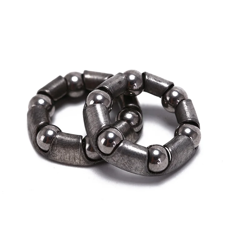 6 шарикоподшипник клетки велосипед Велосипеды валы Новинка 2 шт. Серебряный