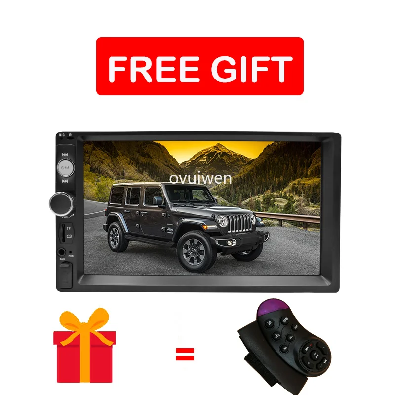 Универсальный автомобильный мультимедийный плеер mp5 с 7 дюймовым сенсорным