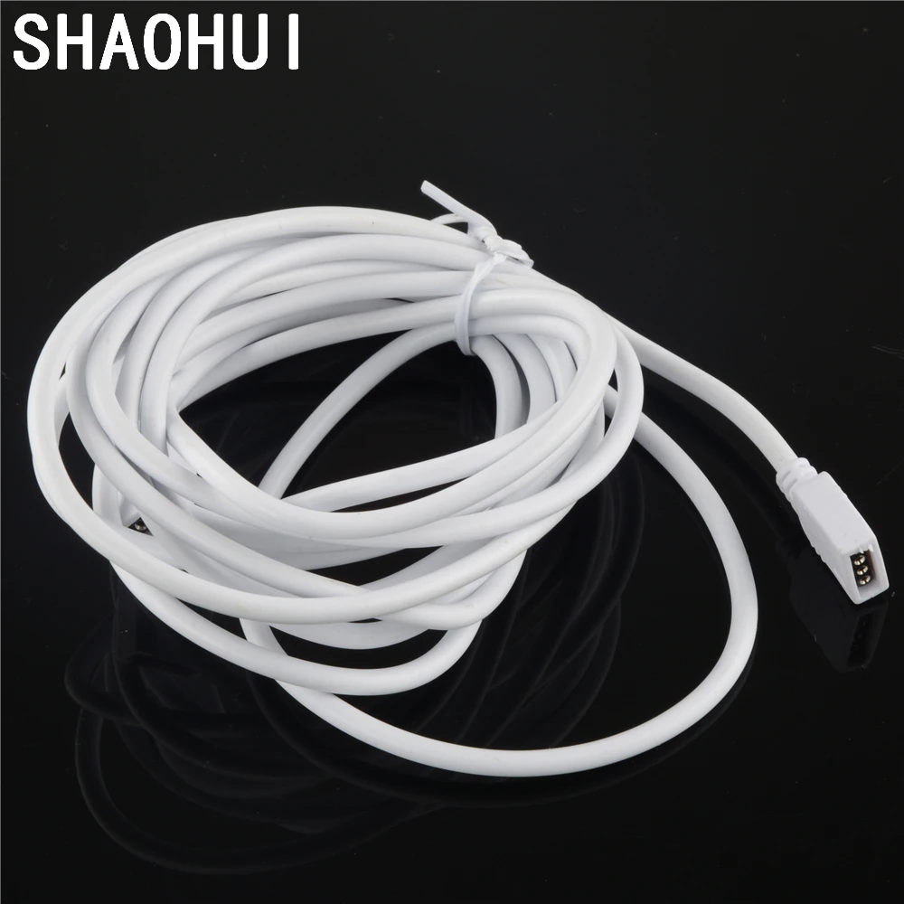 1 м 4 PIN RGB led разъем удлинитель Кабель провод с 4pin для SMD 5050 3528 светодиодные полосы
