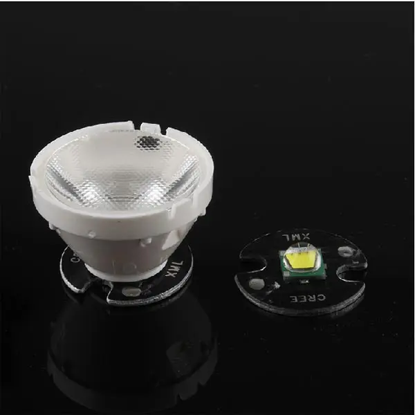 Фонарик Jiguoor стеклянный объектив для XML T5/T6/U2 LED с держателем 21 2 мм портативные