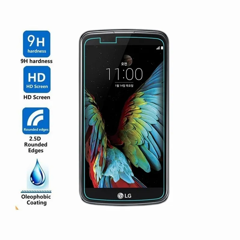 NYFundas для Celular LG K10 lgk10 Защитная пленка экрана Премиум из закаленного стекла Pelicula de