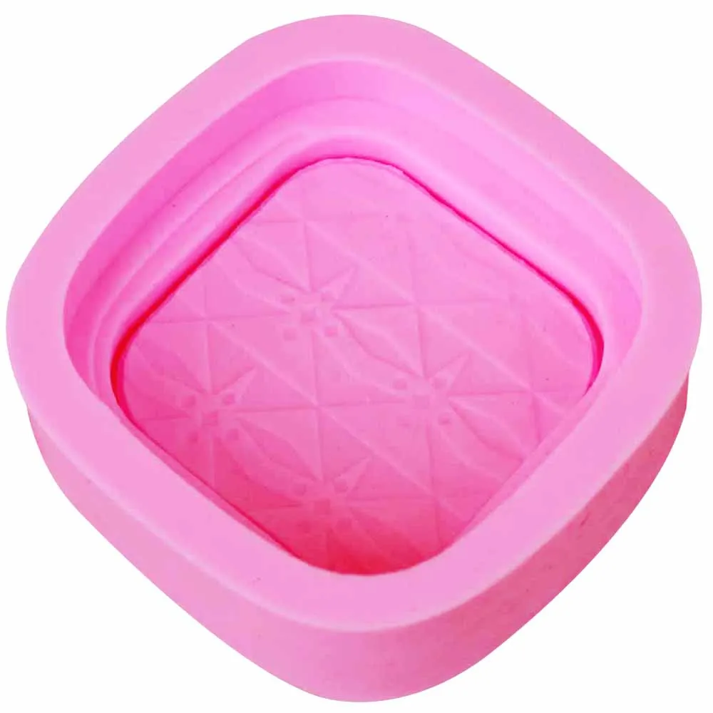 10 шт./компл. Make Up Box 3D соевый воск для свечей пресс форма мыла силиконовая ручная