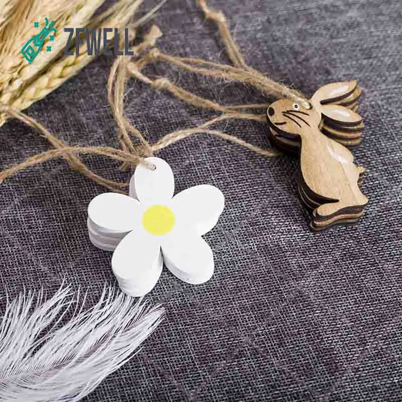 ZFWELL 1 шт./партия искусственная декоративная подвеска Пасхальный кролик Цыпленок