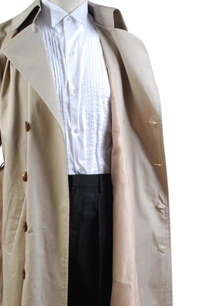 

Supernatural Castiel Twill Cosplay Costume For Adult Men Long Trench Coat Only Halloween Carnival Cosplay Costume