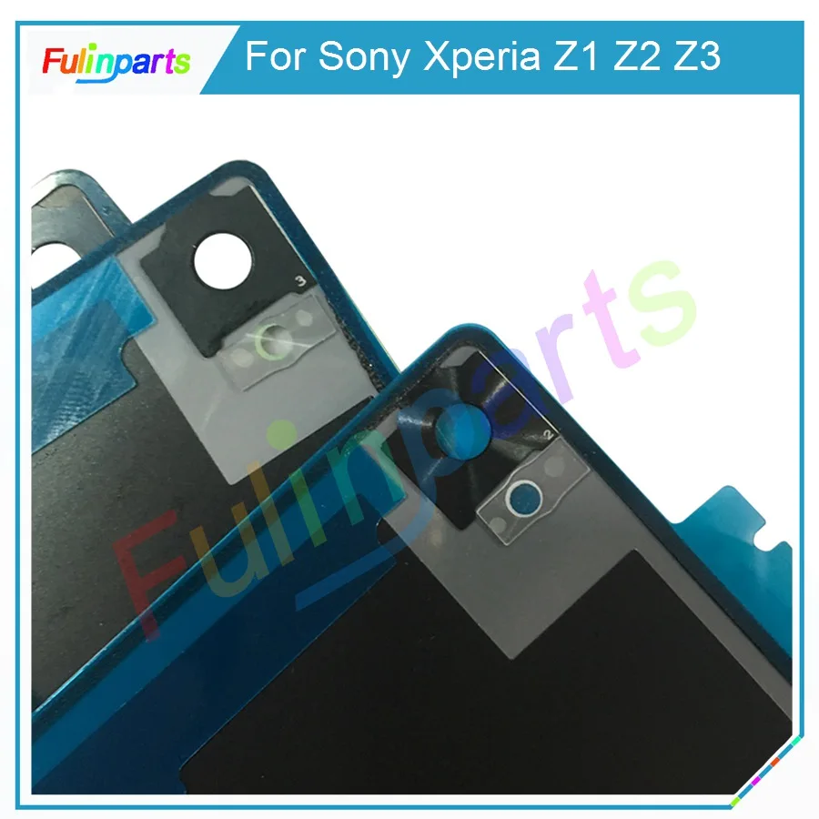 Для Sony Xperia Z1 Z2 Z3 Корпус задняя крышка батареи с адхенсивной наклейкой запасные