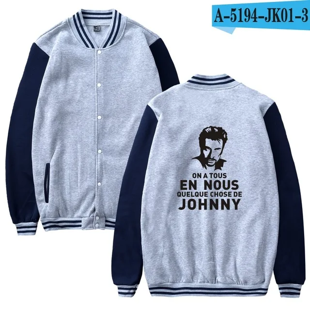 gray and navy blue Бейсбольная куртка для мужчин/женщин от Jonny Hallyday, форменное пальто, зимняя модная толстовка, теплая, в стиле хип-хоп, для колледжа, женские куртки, одежда - Цвет: gray and navy blue