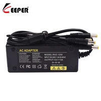 dc 12v 5a power supply adapter with dc 1 to 5 power splitter cable 1 female to 5 male led lamp for cctv cameras