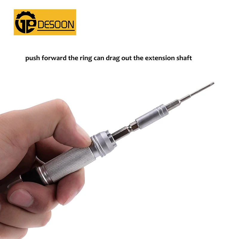 DESOOON Precision Screwdriver Set 23 pcs with 22 bits S2 Steel Repair Tool Kit for Phone/Computer/Electronics/Laptops | Инструменты