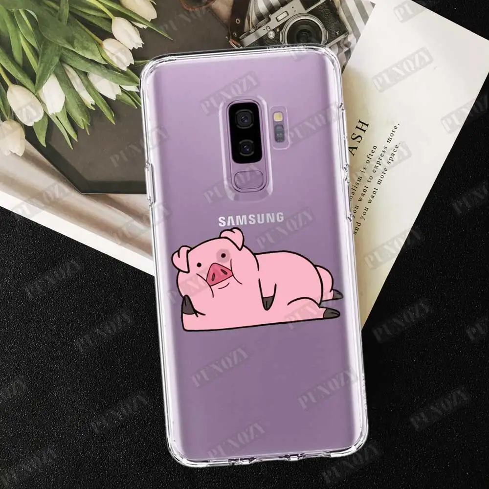 TPU A447 Милый чехол для телефона с рисунком из мультфильма Гравити Фолз всадники свиньи Для samsung s7 s6 edge A6 s8 s9 Plus A5 S5 Мягкий силиконовый чехол из ТПУ - Color: TPU A447