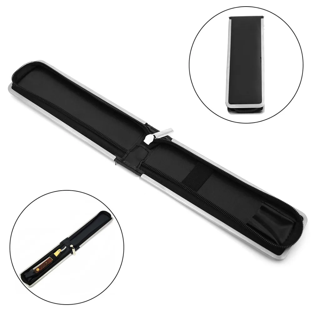 Круглая бритва прямая готовая нож из нержавеющей стали лезвие черного дерева