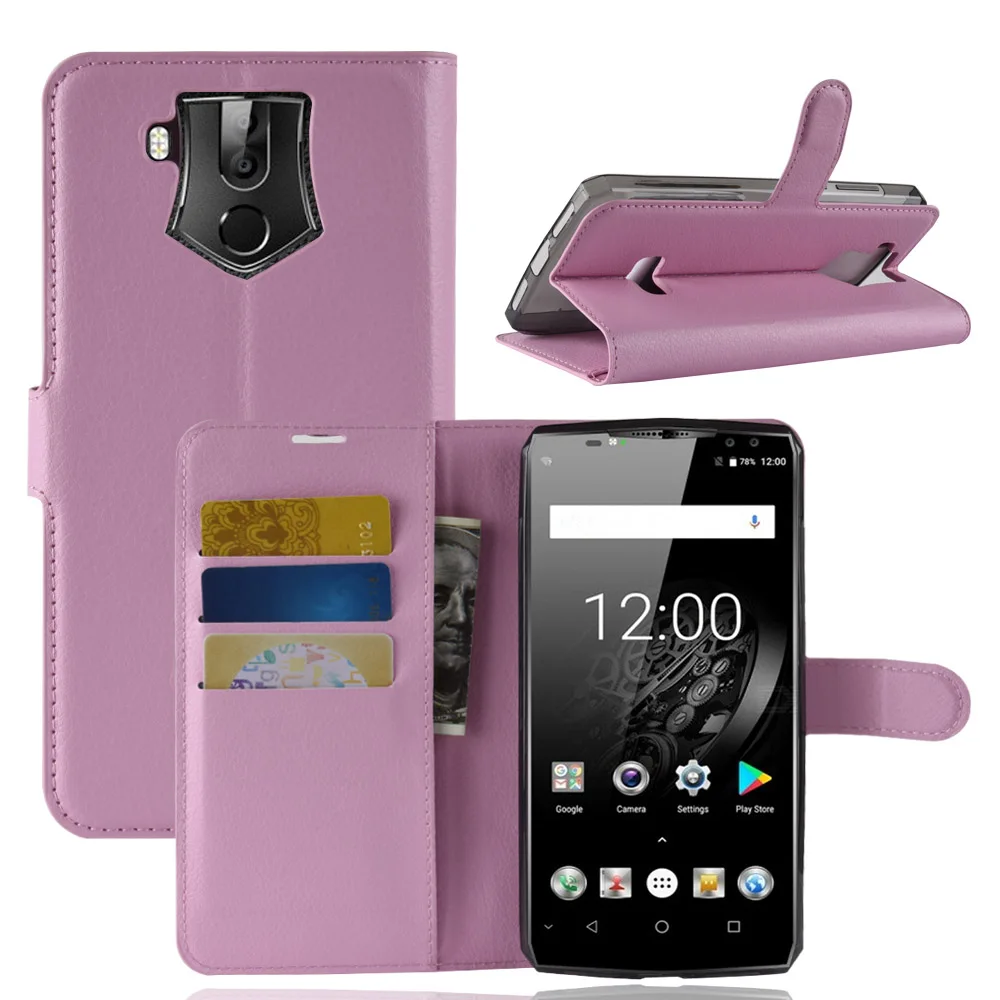 Для Oukitel K10 чехол премиум-класса из искусственной кожи с отделениями для карт