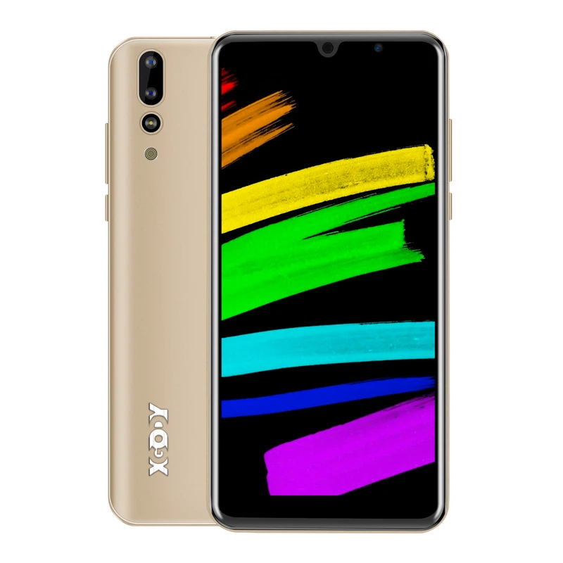 Gold Мобильный телефон XGODY P30, Android 9,0, 6 дюймов, 18:9, 2G, 16G, мобильный телефон MTK6580, четыре ядра, две sim-карты, 5Мп, камера, gps, 3g, мобильный смартфон - Цвет: Gold
