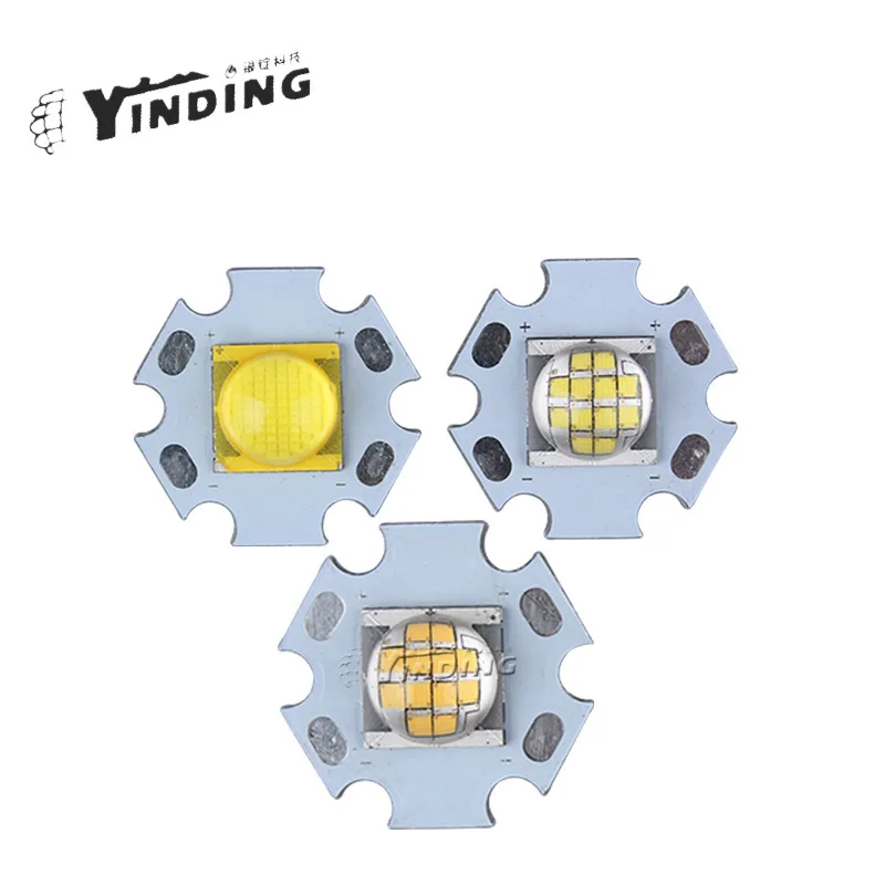 Светодиодная лампа с радиатором 20 мм 5500 к 25 Вт 36 В|lamp light|cold whitepower led |