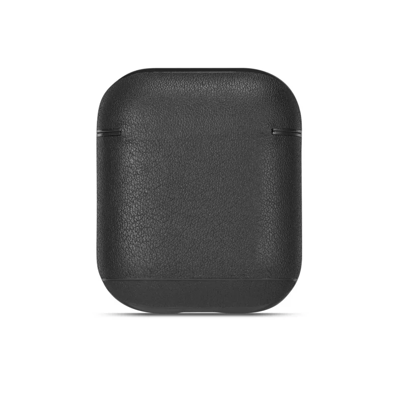 Роскошный бизнес чехол для наушников для Apple Airpods 2 ремешок из искусственной кожи Bluetooth наушники Air Pods чехол AirPod аксессуары